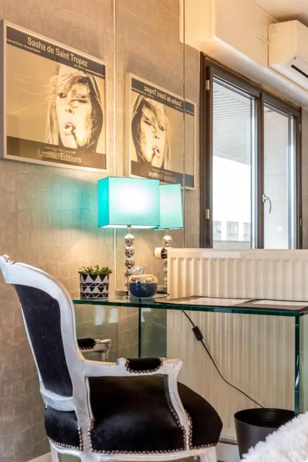 Beautiful Modern Fully Furnished Studio Levallois-Perret Eksteriør billede